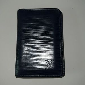 Louis Vuitton Navy Wallet